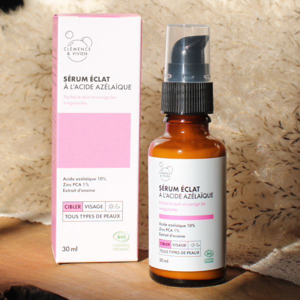 Un sérum qui rend la peau plus éclatante et limite les imperfections occasionnelles