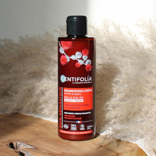 Shampooing crème réparateur de la marque Centifolia