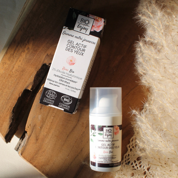 Gel actif contour des yeux de la marque Born To Bio