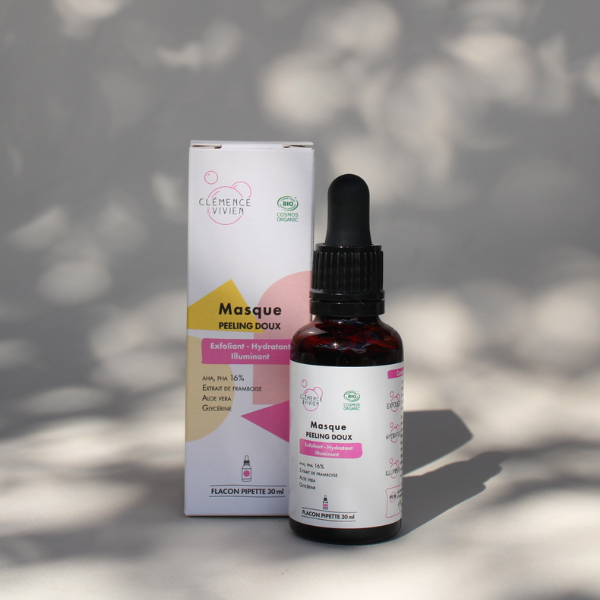 Masque peeling doux de la marque Clémence & Vivien
