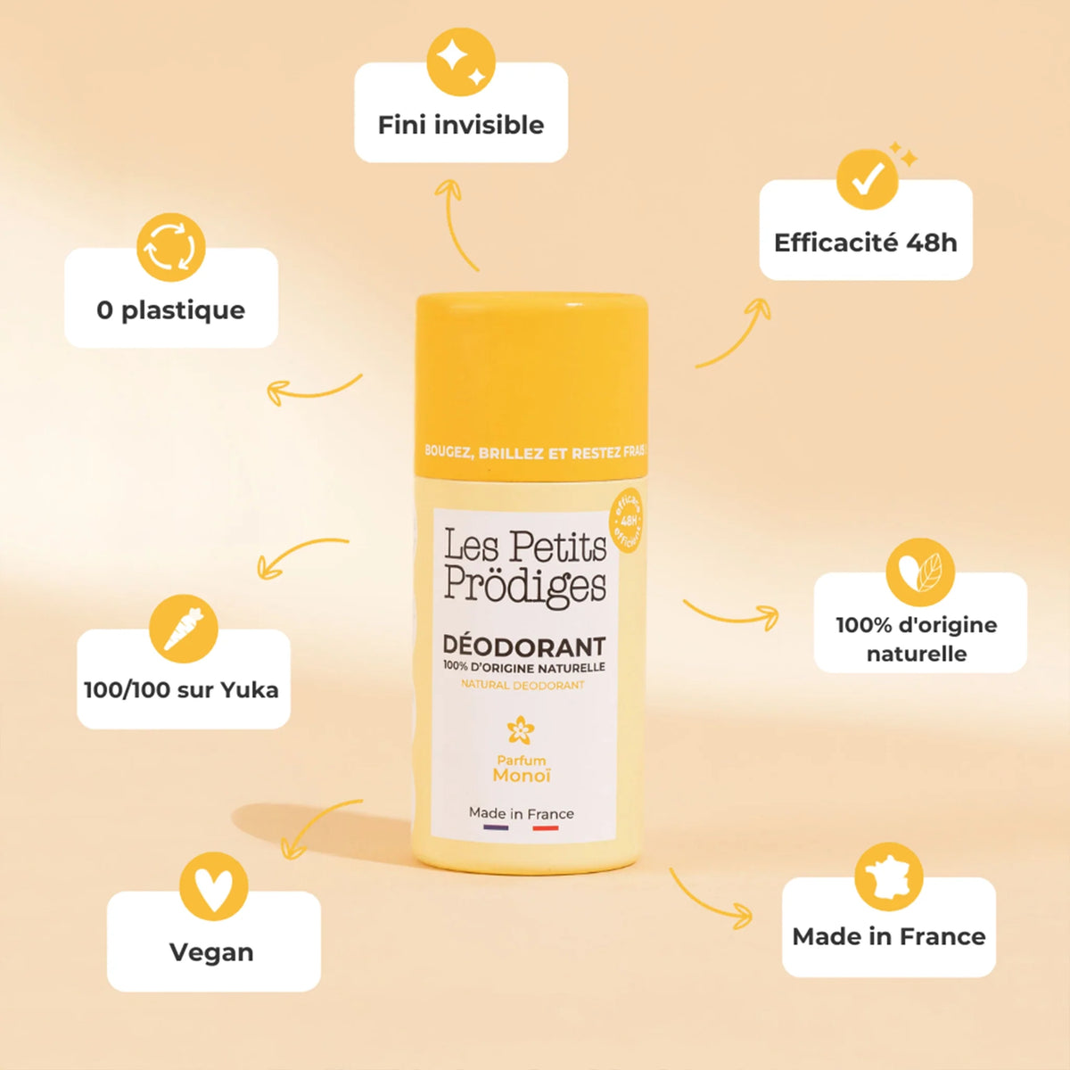 Déodorant Solide Monoï
