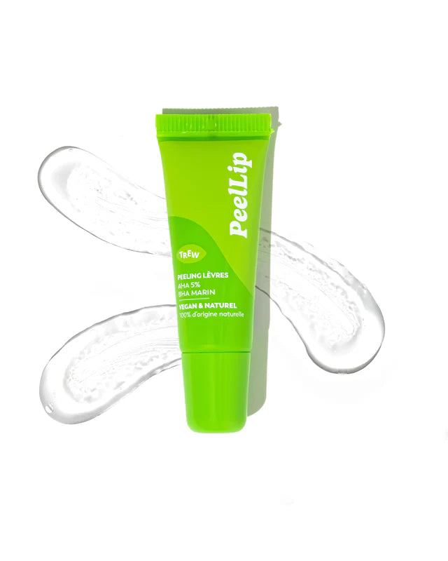 Peeling exfoliant lèvres au AHA de la marque Trew
