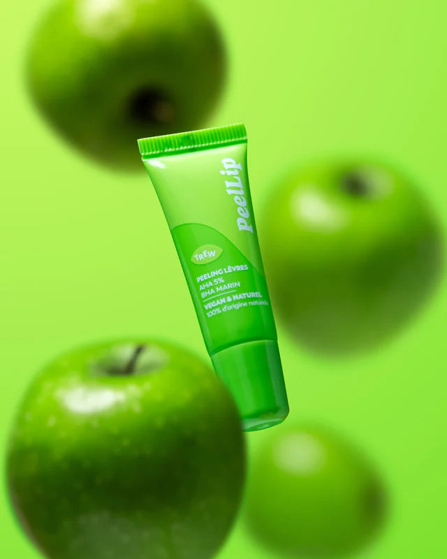 Peeling exfoliant lèvres au AHA de la marque Trew