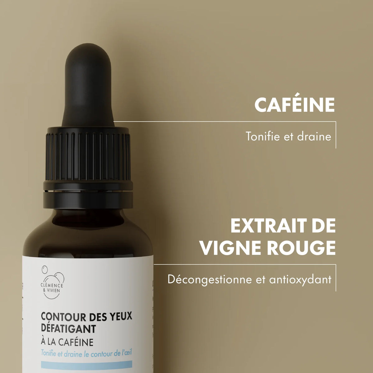 Contour des yeux défatiguant de la marque Clémence & Vivien