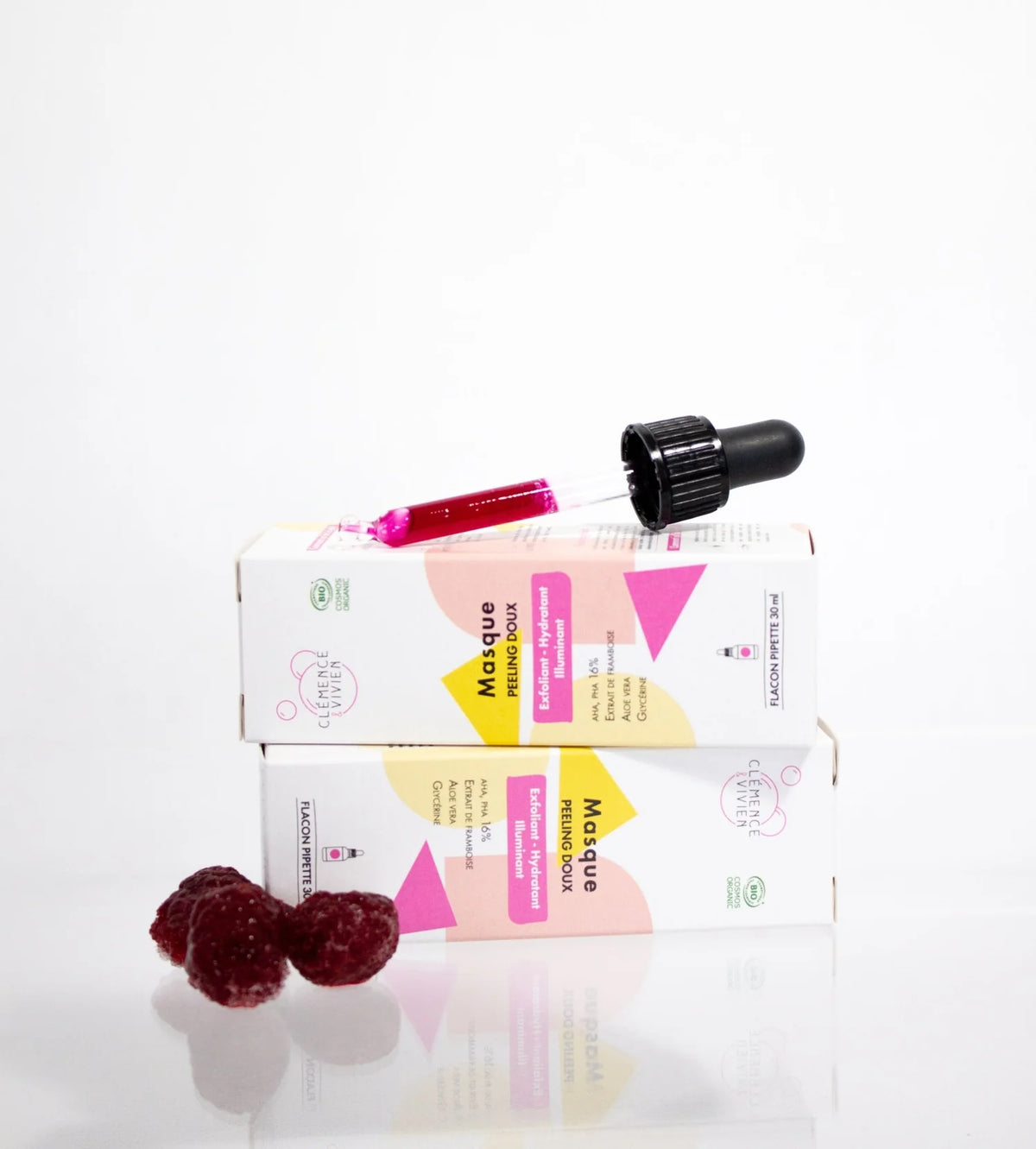 Masque peeling doux de la marque Clémence & Vivien