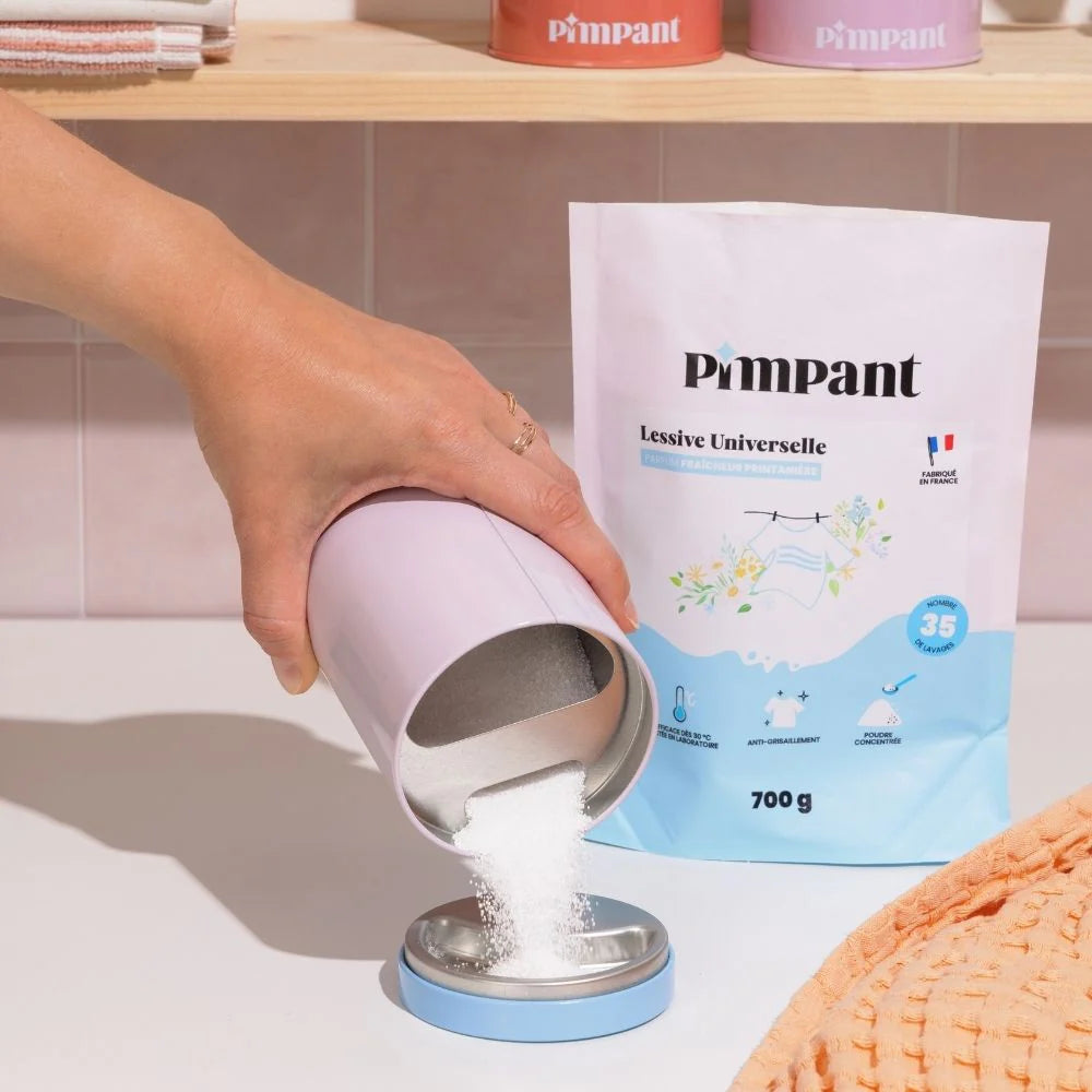 Lessive universelle en poudre de chez Pimpant