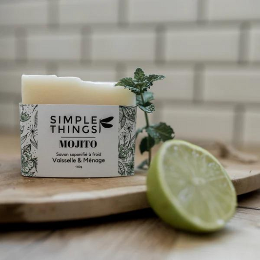 Savon Vaisselle & Menage Mojito fabriqué en France - Simple Thinks 