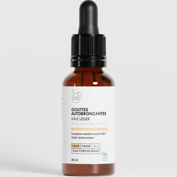 Des gouttes qui vous offrent un hâle naturel et progressif !