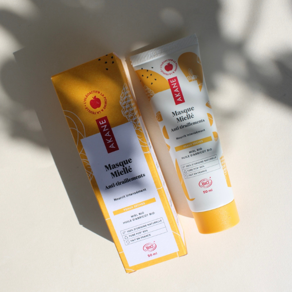 Masque nourrissant pour les peaux sèches de la marque Akane