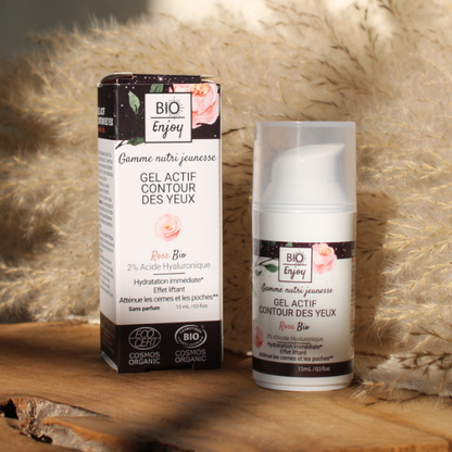 Gel actif contour des yeux de la marque Born To Bio