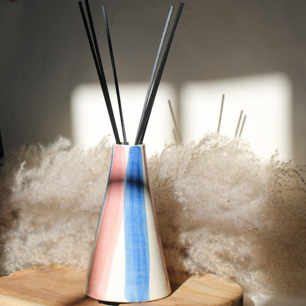 Diffuseur de parfum en céramique ambre et cerise épicée de la marque Kult Collection