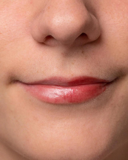 BAUME TEINTÉ CERISE : SOIN ET MAKE-UP