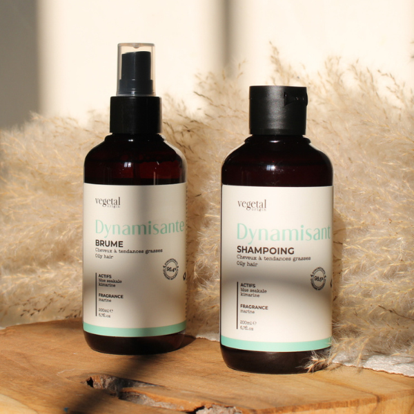 Shampoing Dynamisant – Cheveux Gras POUR LES CHEVEUX ET CUIRS CHEVELUS SENSIBLES ET À TENDANCE GRASSE