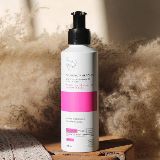 Gel nettoyant doux pour peaux sensibles – Nettoie sans irritations