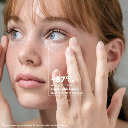 Contour des yeux défatiguant - 100% d'origine naturelle - Made In France - Clémence et Vivien