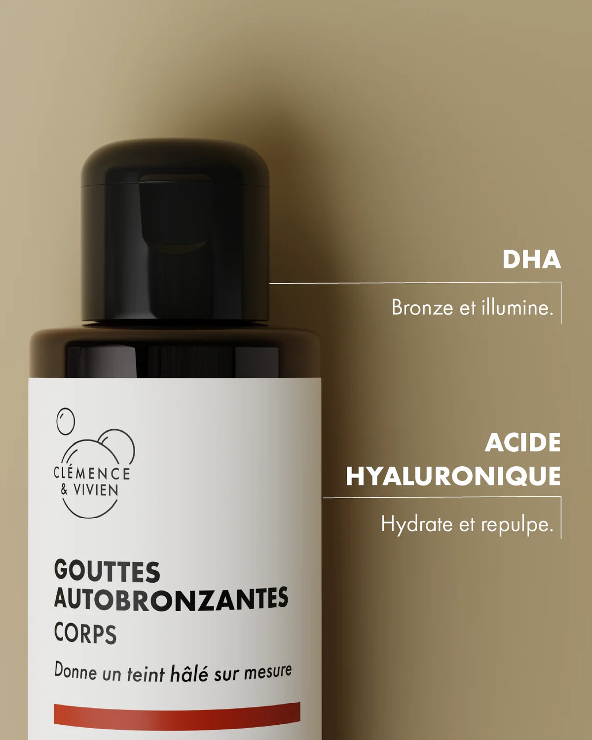 Gouttes autobronzantes corps