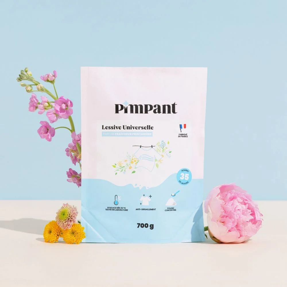 Lessive universelle en poudre de chez Pimpant