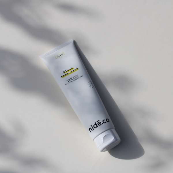 Crème en gel nettoyante anti-imperfections de la marque Nidéco